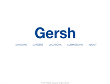 Tablet Screenshot of gersh.com